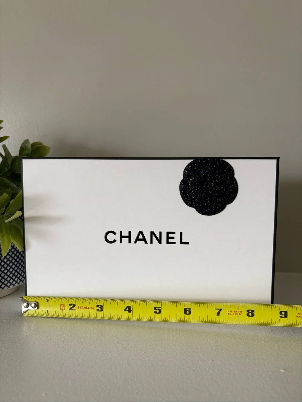 CHANEL White Box with Black Accent